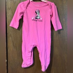 Baby romper size 0/6 months Disney brand pink color